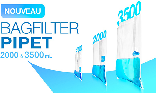 Nouveau : sacs gros volumes BagFilter Pipet