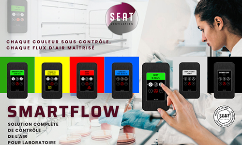 Nouveauté produit laboratoire : SMARTFLOW – Le contrôleur de ventilation nouvelle génération par SEAT Ventilation